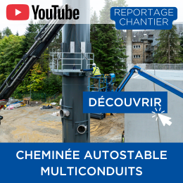 Visionnez l'installation d'une cheminée autostable